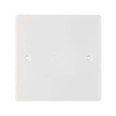 Couvercle carré à visser 108x108mm pour boite diamètre 85mm sans vis - DEBFLEX