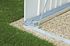 Cadre de sol pour abri de jardin Panorama 3.33 m² BIOHORT Livraison à domicile incluse