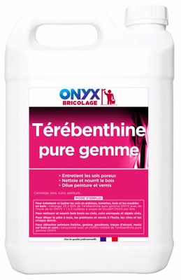 Térébenthine pure gemme 5 l ONYX