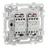 Double interrupteur va-et-vient ou poussoir Odace 2025 noir - SCHNEIDER ELECTRIC