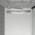 Receveur de douche 90x140 cm acrylique blanc Pedra - AURLANE