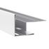 Profil de linteau et de départ alu pose verticale bardage Hardie Plank VL blanc arctique - longueur 3000 mm - JAMES HARDIE