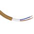 Câble électrique tissu marron 3m - TIBELEC