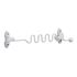 Entrebâilleur de fenêtre à 1 ou 2 vantaux blanc 223 x 48 mm THIRARD
