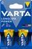 Piles alcalines LR14 (C) Longlife power par 2 - VARTA