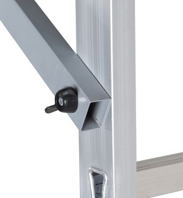Echafaudage roulant HobbyStep H4 Jardin 1,70 /  3,70 m aluminium - HAILO