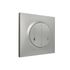 Commande double connectée sans fil + plaque Aluminium - Dooxie with Netatmo LEGRAND