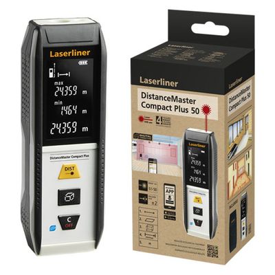 Télémètre distance MASTERCOMPACT PLUS 50 (Bluetooth) - LASERLINER