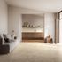 Carrelage sol intérieur effet travertin beige TRAVIA ép 7,4 mm 60,4 x 60,4 cm paquet de 1,46 m² ERMES