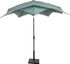 Parasol droit Lotus Celadon diamètre 3 m GIVEX