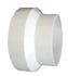 Réduction en pvc blanc diamètre 80-100 mm AUTOGYRE