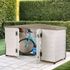 Coffre de jardin en résine  1 800 litres 1,49 m², Livraison à domicile incluse - HABRITA