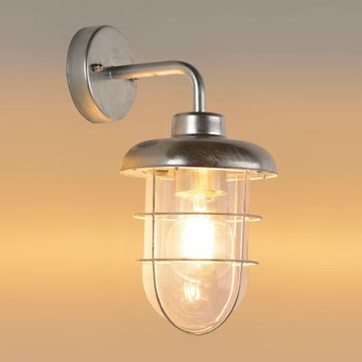 Applique extérieur E27 Farol acier IP44 40W - COREP