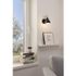 Spot mural en saillie orientable E27 40W métal noir - Priddy EGLO
