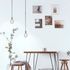 Monture suspension acier brossé E27 15W CUP - COREP