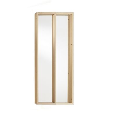 Verrière d'atelier MDF (vitrage vendu séparément) 2 éléments hauteur 107,5 x largeur 60,2 cm - MOTTEZ