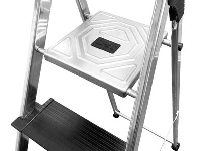 Escabeau 5 marches BlackLine Pro 4XL aluminium - HAILO
