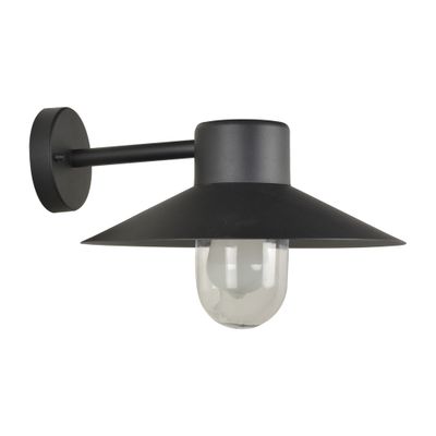 Applique extérieur E27 River noir IP44 25W - COREP