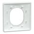 Plaque de finition 1 poste blanc/ effet laiton - Ovalis SCHNEIDER ELECTRIC