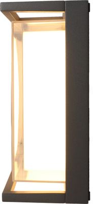 Applique extérieur LED Flores anthracite IP65 1000 lumens blanc chaud - ARLUX