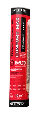 Isolant réflecteur alvéolaire TRISO-SUPER 12+ - Rouleau de 10 x 1,6 m ACTIS
