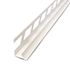 Joint d'angle 10 mm PVC blanc 2,50 m DINAC