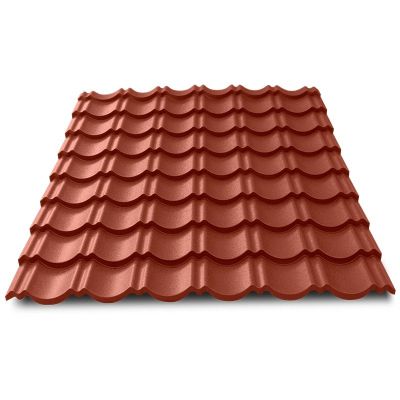 Tuile acier R Originale®  870x1144-Rouge 8012 - BACACIER
