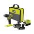 Perceuse visseuse sans fil 18 V ONE+ RPD18C1-242S (2 batteries) - RYOBI