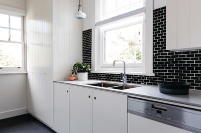 Mosaïque mural intérieur noir MÉTRO 30 x 30 cm SAS MAT INTER