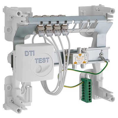 Coffret de communication grade 2TV 4 RJ45 - Start S BATILEC