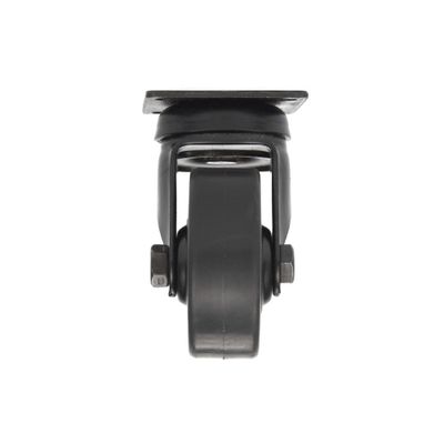 Roulette Novo noire pivotante à platine 40 kg diamètre 50 mm INTERGES