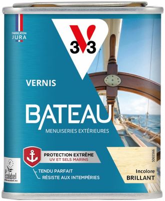 Vernis Bateau brillant incolore 250 mL - V33