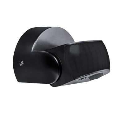 Détecteur de mouvement infrarouge noir IP65 - TIBELEC