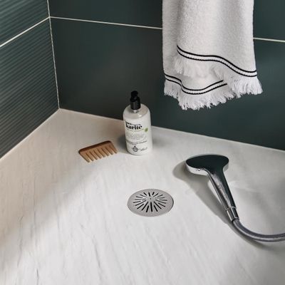 Filtre gris CATCHY universel pour baignoire, douche, lavabo et évier WIRQUIN
