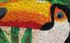 Tapis coco blanchi toucan 40 x 60 cm - ID HOME