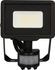 Projecteur extérieur LED détecteur de mouvements Kali noir IP44 850 lumens blanc neutre - ARLUX