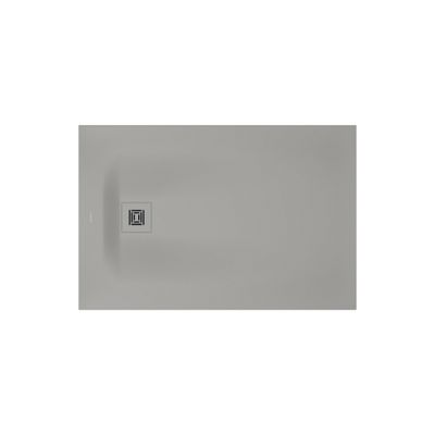 Receveur de douche 80x120 cm résine gris mat Econova - DURAVIT
