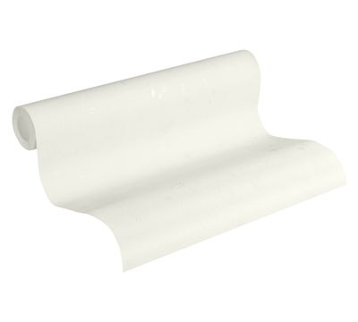 Papier peint expansé sur intissé Used look 53 cm x 10 m blanc AS CREATION