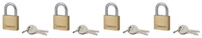 Cadenas à clé largeur 30 mm par 4 THIRARD