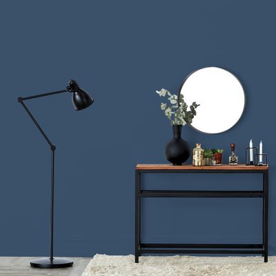 Peinture murs, boiseries et radiateurs bleu de bering satin 2,5L RIPOLIN