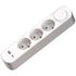 Multiprise avec interrupteur 3 prises + USB A + USB C 1m blanc - GEFOM