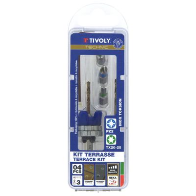 Mèche fraise Ø 3HSS 2 en 1 - TIVOLY