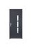 Porte d'entrée Manhattan pvc gris poussant droit 215 X 90 cm CLOSY