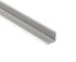 Profil de recouvrement argent - longueur 2600 mm - GROSFILLEX