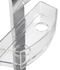 Serviteur de douche acier inox avec miroir Premium WENKO