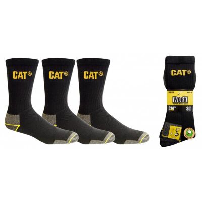 Lot de 3 paires de chaussettes de travail T. 41/45 CATERPILLAR