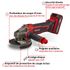 Meuleuse d'angle sans fil TE AG 18/125 2 Li EINHELL