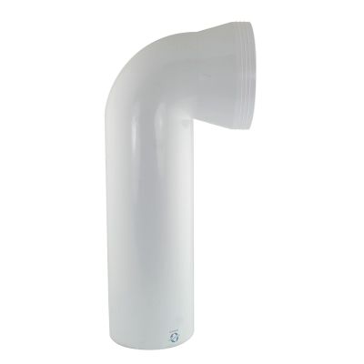 Pipe longue coudée mâle 100mm FITT