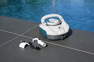 Robot aspirateur piscine rechargeable Jade 150 - nettoyage fond plat - 15 m² BESTWAY