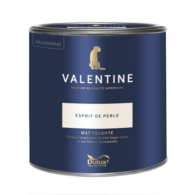 Peinture Valentine Mat Velouté Esprit de Perle 2 L - DULUX VALENTINE